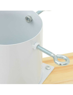 Supporto per Albero di Natale 1.73 Bianco 50 x 50 x 16 cm 2