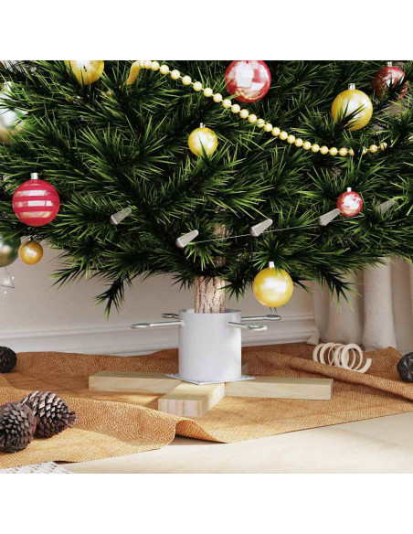 Supporto per Albero di Natale 1.73 Bianco 50 x 50 x 16 cm