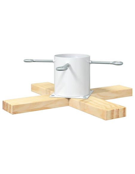 Supporto per Albero di Natale 1.73 Bianco 50 x 50 x 16 cm
