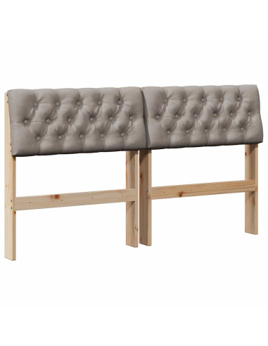 Testiera imbottita Talpa 150 cm Pino massello