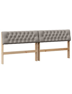 Testiera imbottita Talpa 200 cm Pino massello