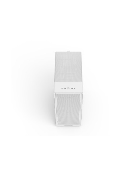 FRACTAL CASE MID TOWER EPOCH WHITE TG CLEAR TINT 3*120mm MOMENTUM FAN