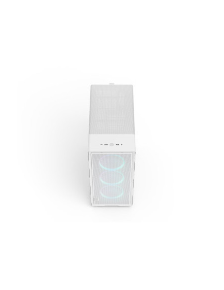 FRACTAL CASE MID TOWER EPOCH WHITE TG RGB LIGHT TINT 3*120mm MOMENTUM FAN