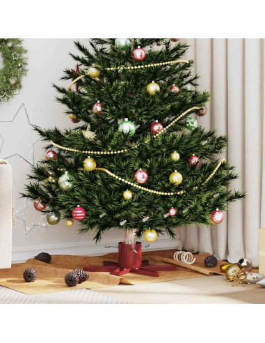 Supporto per Albero di Natale Rosso 49 x 49 x 15,5 cm Acciaio