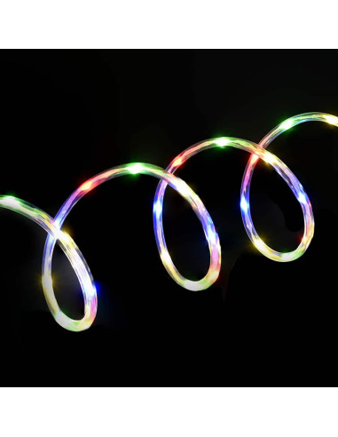 Luce a corda con 2400 LED Multicolore 100 m PVC