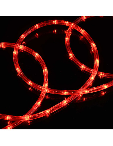 Luce a corda con 1200 LED Rosso 50 m PVC