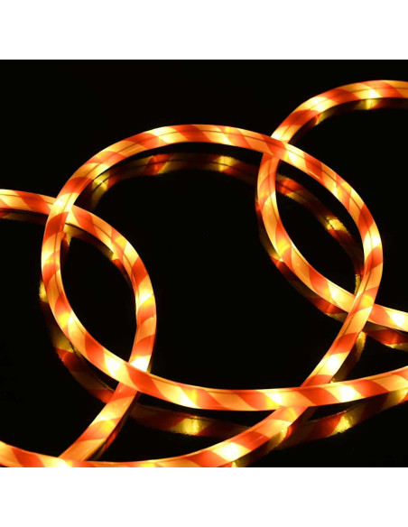 Luce a corda con 240 LED Bianco caldo 10 m PVC