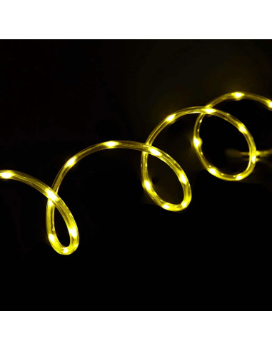 Luce a corda con 480 LED Bianco caldo 20 m PVC