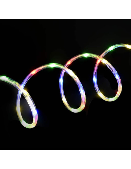 Luce a corda con 480 LED Multicolore 20 m PVC