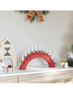 Arco di Candele di Natale con 10 Candele LED LED Bianco caldo 2