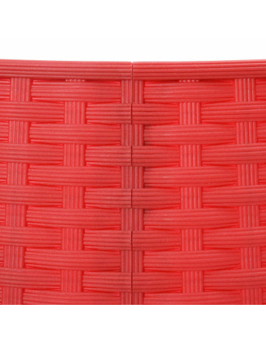 GonnaperAlberodiNatale Rosso Ø 65 x 23 cm Plastica