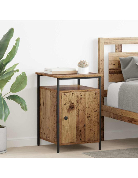 Armadio da Notte 2 pcs Legno vecchio 40 x 42 x 60cm