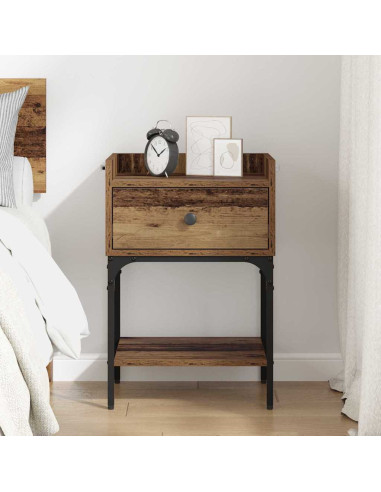 Comodino Legno vecchio 40 x 29 x 60 cm Legno multistrato