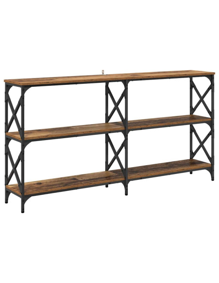 Tavolo consolle Legno vecchio 156 x 28 x 80,5 cm