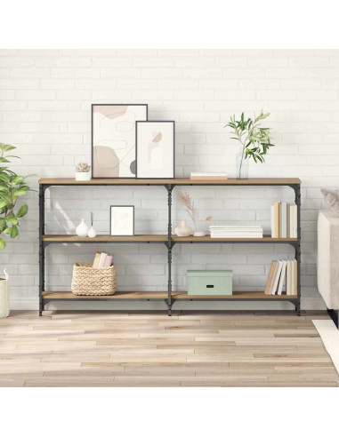 Tavolo consolle rovere artigianale 156 x 28 x 80,5 cm