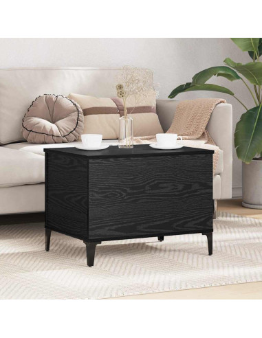 Tavolino da salotto Rovere nero 60 x 44.5 x 45 cm