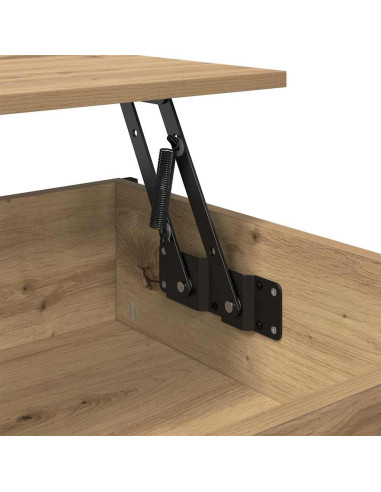 Tavolino da salotto rovere artigianale 100 x 55 x 50 cm