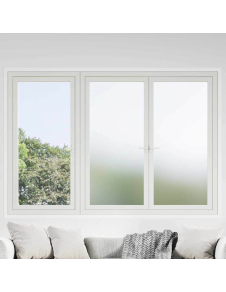 Pellicola per finestra autoadesiva Bianco Frosted 90 x 500 cm