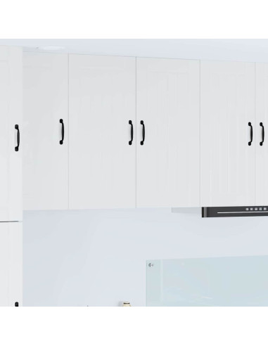 Pensile cucina Bianco Lucido 80 x 31 x 80 cm Legno multistrato