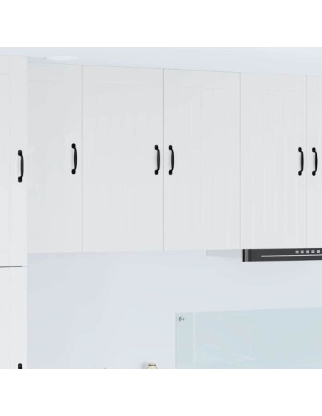 Pensile cucina Bianco Lucido 80 x 31 x 80 cm Legno multistrato