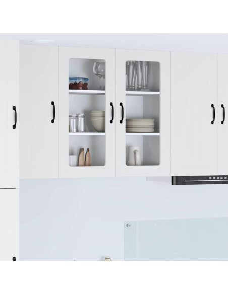 Pensile cucina Bianco 80 x 31 x 80 cm Legno multistrato