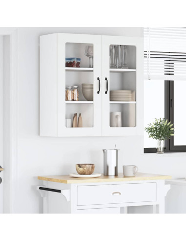 Pensile cucina Bianco 80 x 31 x 80 cm Legno multistrato