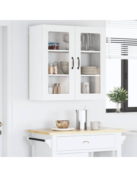 Pensile cucina Bianco 80 x 31 x 80 cm Legno multistrato