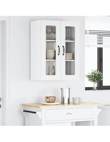 Pensile cucina Bianco 60 x 31 x 80 cm Legno multistrato