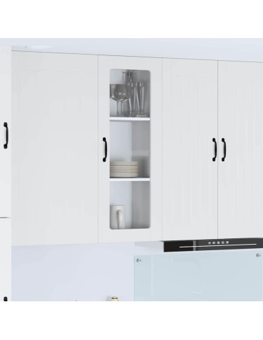 Pensile cucina Bianco 40 x 31 x 100 cm Legno multistrato