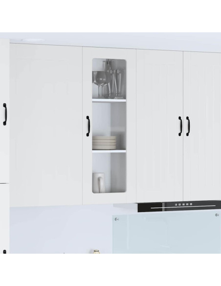 Pensile cucina Bianco 40 x 31 x 100 cm Legno multistrato