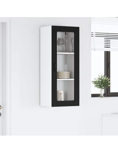 Pensile cucina Nero 40 x 31 x 100 cm Legno multistrato