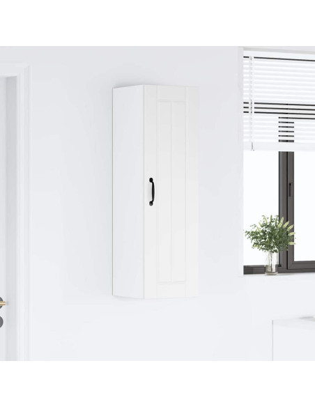 Pensile cucina Bianco Lucido 30 x 31 x 100 cm Legno multistrato