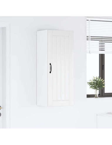 Pensile cucina Bianco Lucido 40 x 31 x 100 cm Legno multistrato