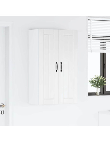 Pensile cucina Bianco Lucido 60 x 31 x 100 cm Legno multistrato