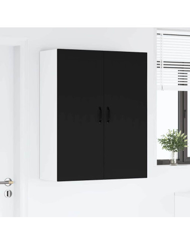 Pensile cucina Nero 80 x 31 x 100 cm Legno multistrato