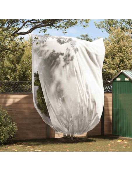 Coperture in Fleece per Protezione Antigelo delle Piante Bianco