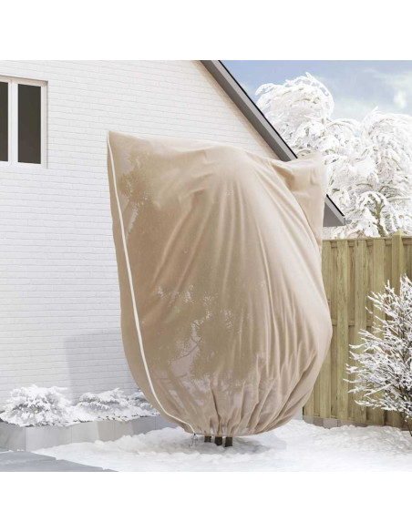 Coperture in Fleece per Protezione Antigelo delle Piante Beige