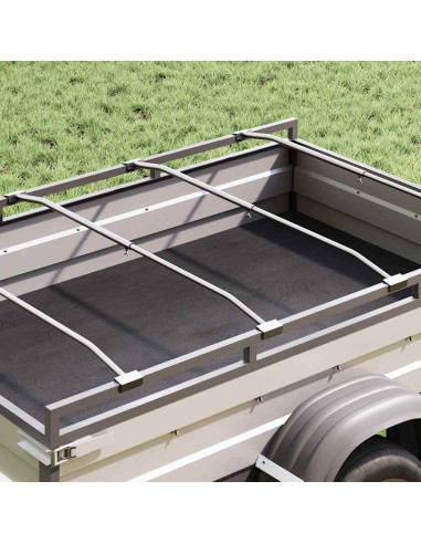 adatto per supporto per telo piatto 4 pcs Argento 130-210 cm