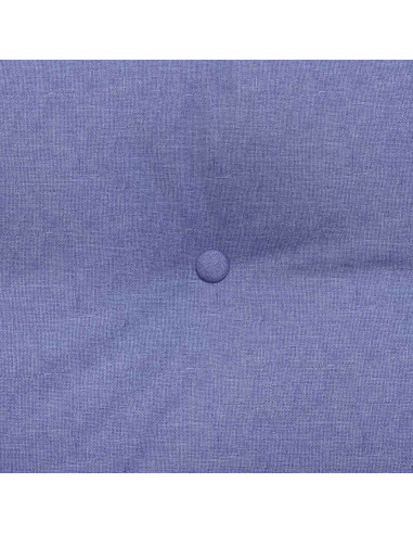 Cuscino per Schiena Blu jeans 120 x 24 x 50 cm Tessuto
