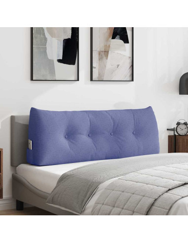 Cuscino per Schiena Blu jeans 120 x 24 x 50 cm Tessuto