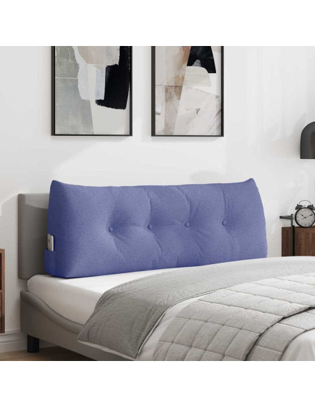 Cuscino per Schiena Blu jeans 120 x 24 x 50 cm Tessuto