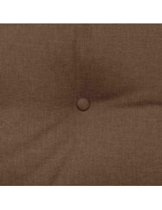 Cuscino per Schiena Marrone 140 x 24 x 50 cm Tessuto 2