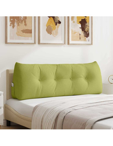 Cuscino per Schiena Verde chiaro 140 x 24 x 50 cm Tessuto