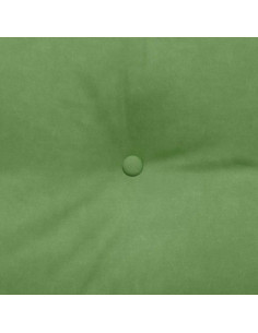 Cuscino per Schiena Verde chiaro 140 x 24 x 50 cm Velluto 2