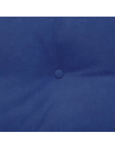 Cuscino per Schiena Blu Polizia 140 x 24 x 50 cm Velluto 2