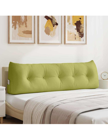 Cuscino per Schiena Verde chiaro 160 x 24 x 50 cm Tessuto