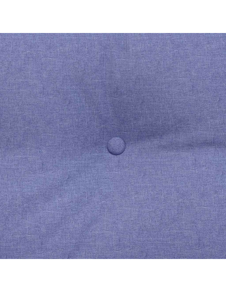 Cuscino per Schiena Blu jeans 160 x 24 x 50 cm Tessuto