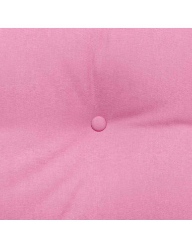 Cuscino per Schiena Rosa 160 x 24 x 50 cm Tessuto