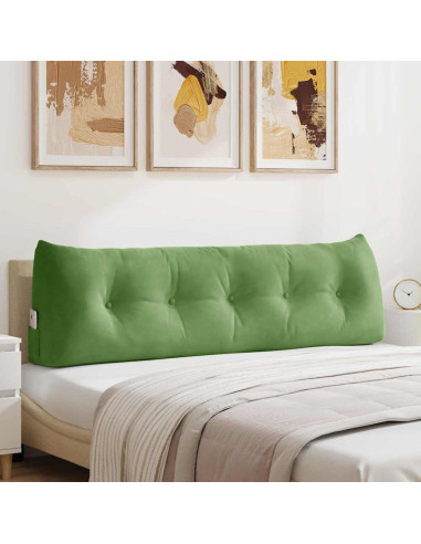 Cuscino per Schiena Verde chiaro 160 x 24 x 50 cm Velluto