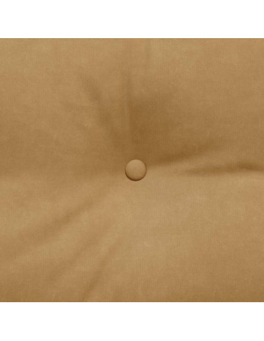 Cuscino per Schiena Marrone 180 x 24 x 50 cm Velluto